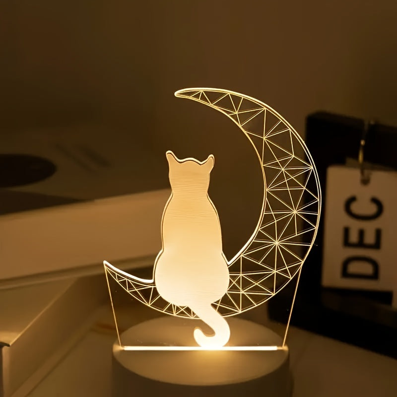 Cosmic Moon Glow Table Lamp