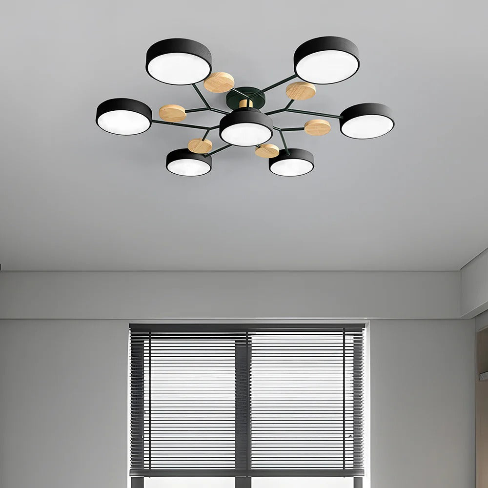 Sleek LED Ceiling Fixture Home Lighting