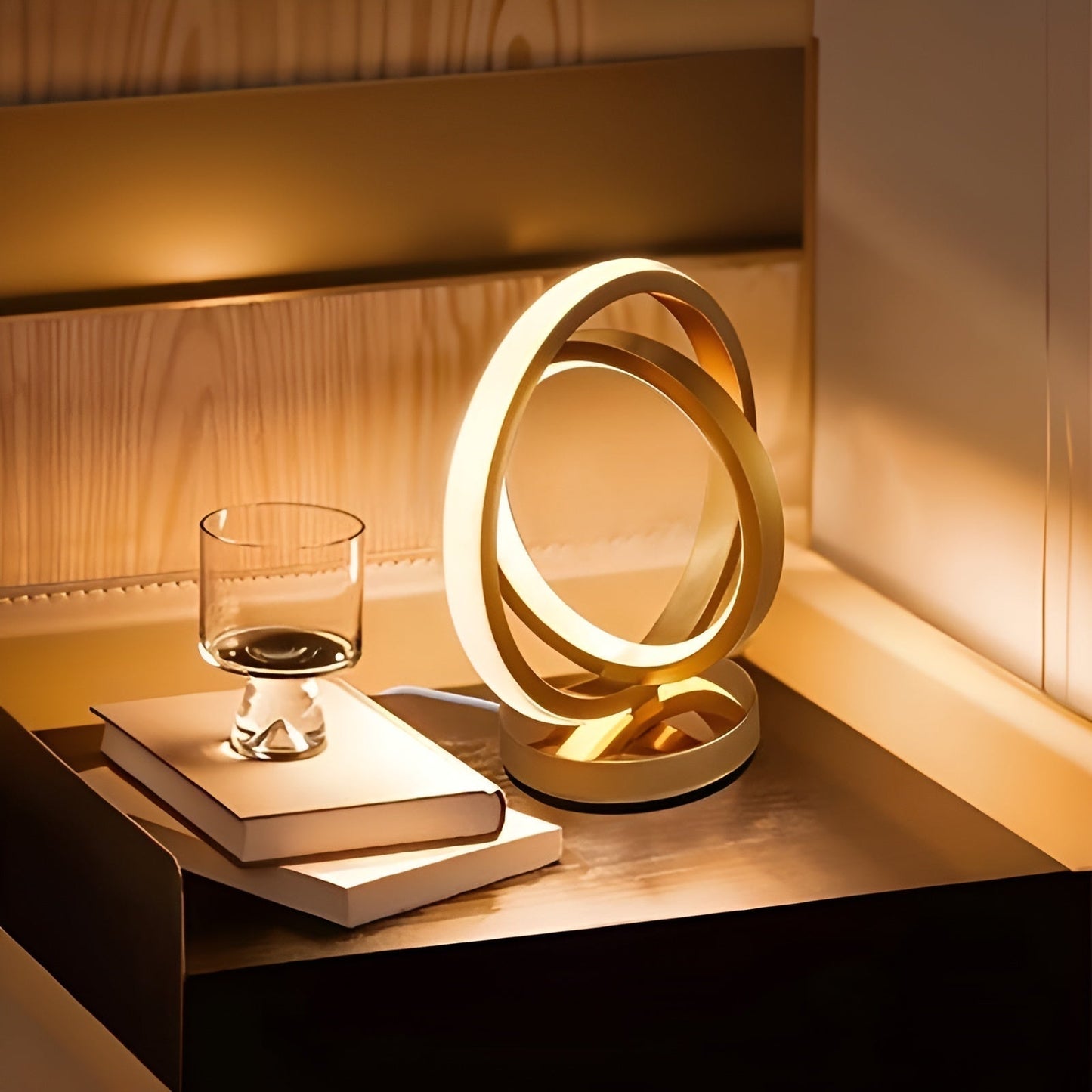Contemporary Adjustable Desk Lamp with Metal Finish and USB