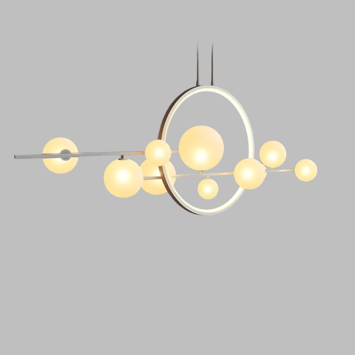 Elegant Glass Pendant Chandelier