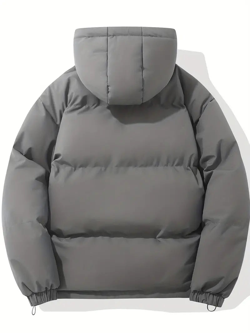 Relaxed Fit Hoodie Zip Up Jacket - Soft Comfort