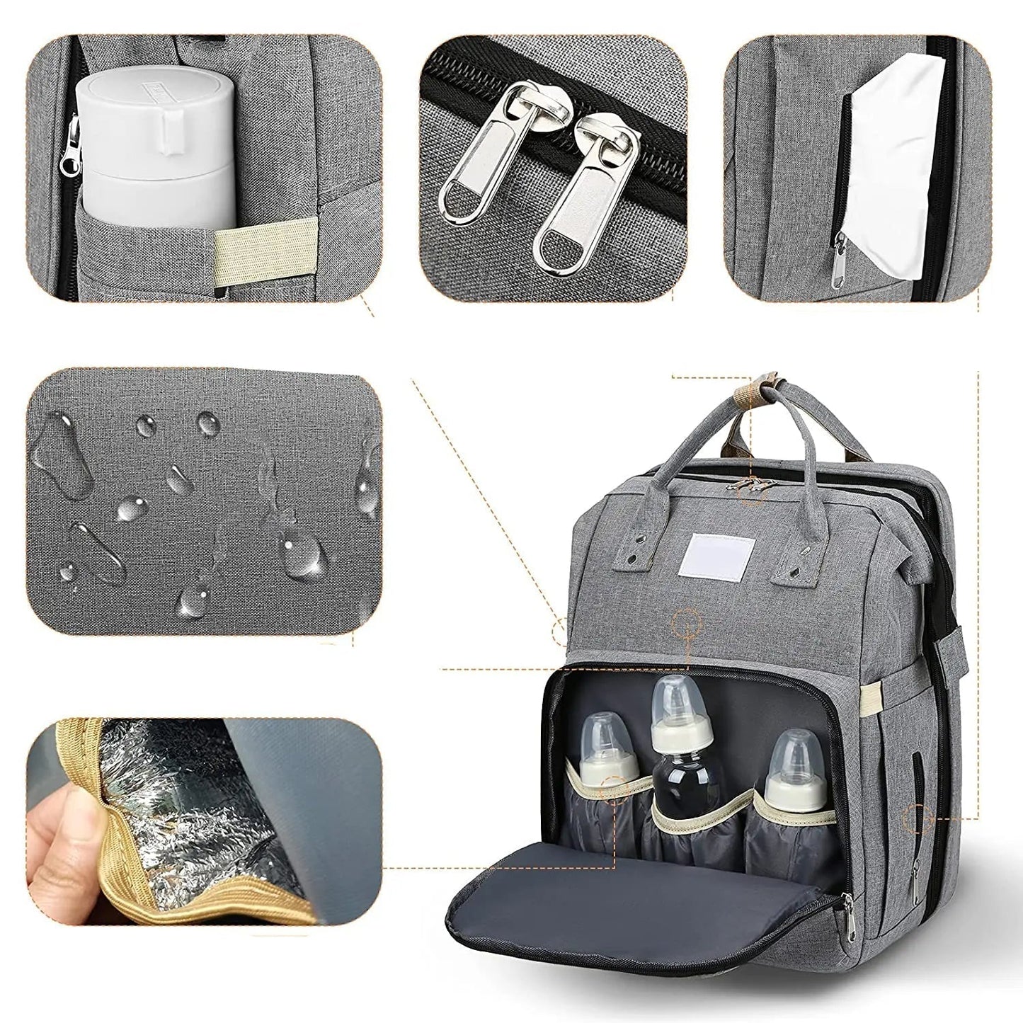 Practical Baby Diaper Bag Backpack