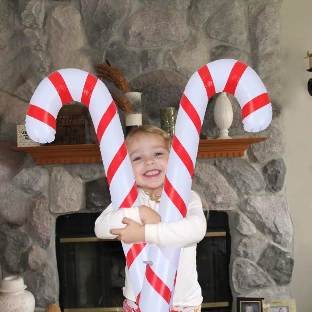 GiantCandy | Inflatable Christmas Candy Canes 4