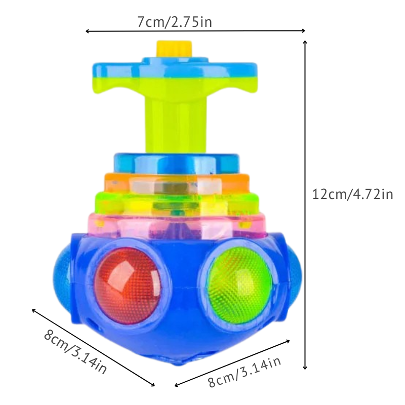 Glowing Fidget Spinner Toy