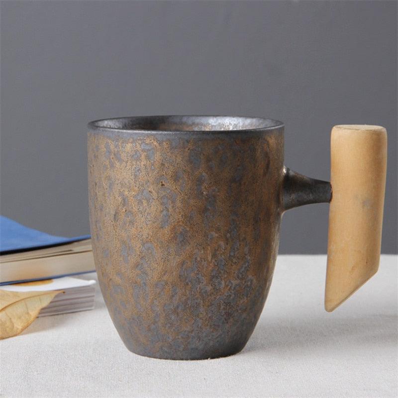 Vintage Style Ceramic Coffee Mug
