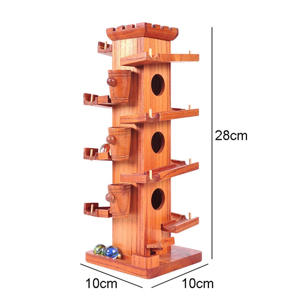 Fun Wooden Puzzle Ball Maze Game