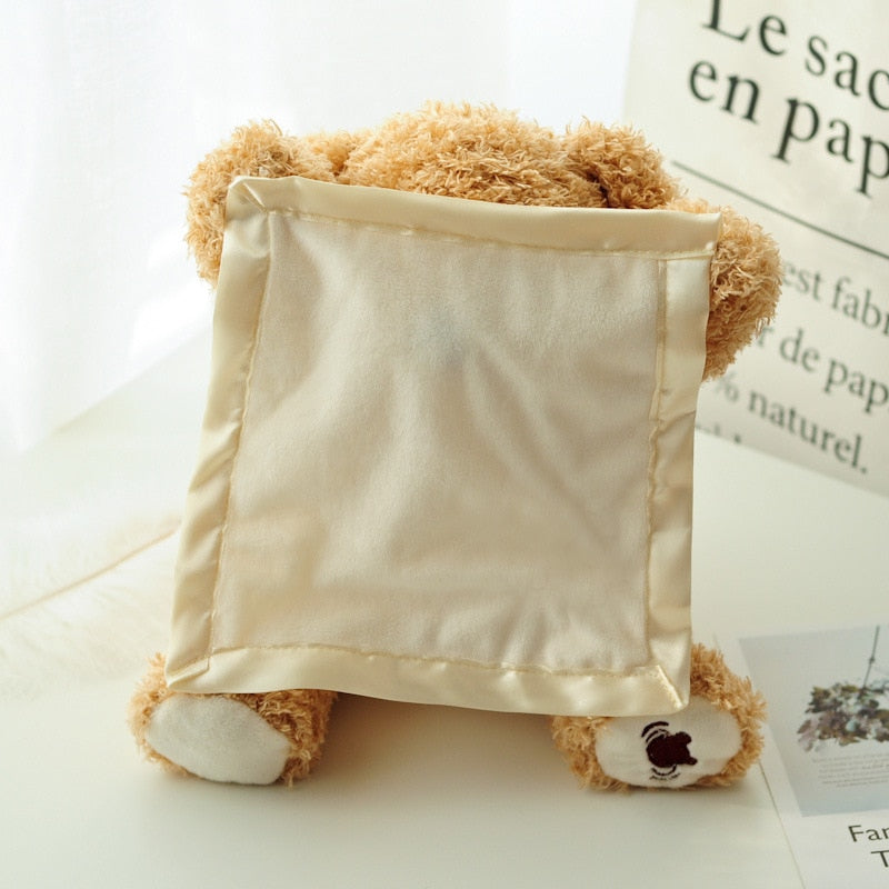 Cute Peek a Boo Soft Teddy Bear Toy