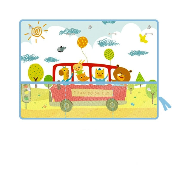 Baby Car Sun Shade with UV Protection and Adjustable Panel