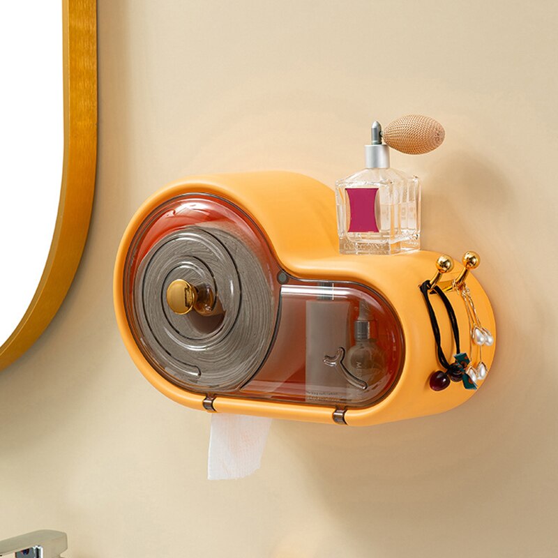 Compact Bathroom Toilet Paper Storage Box