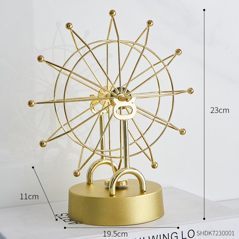 Stylish Metal Spinning Desk Lamp