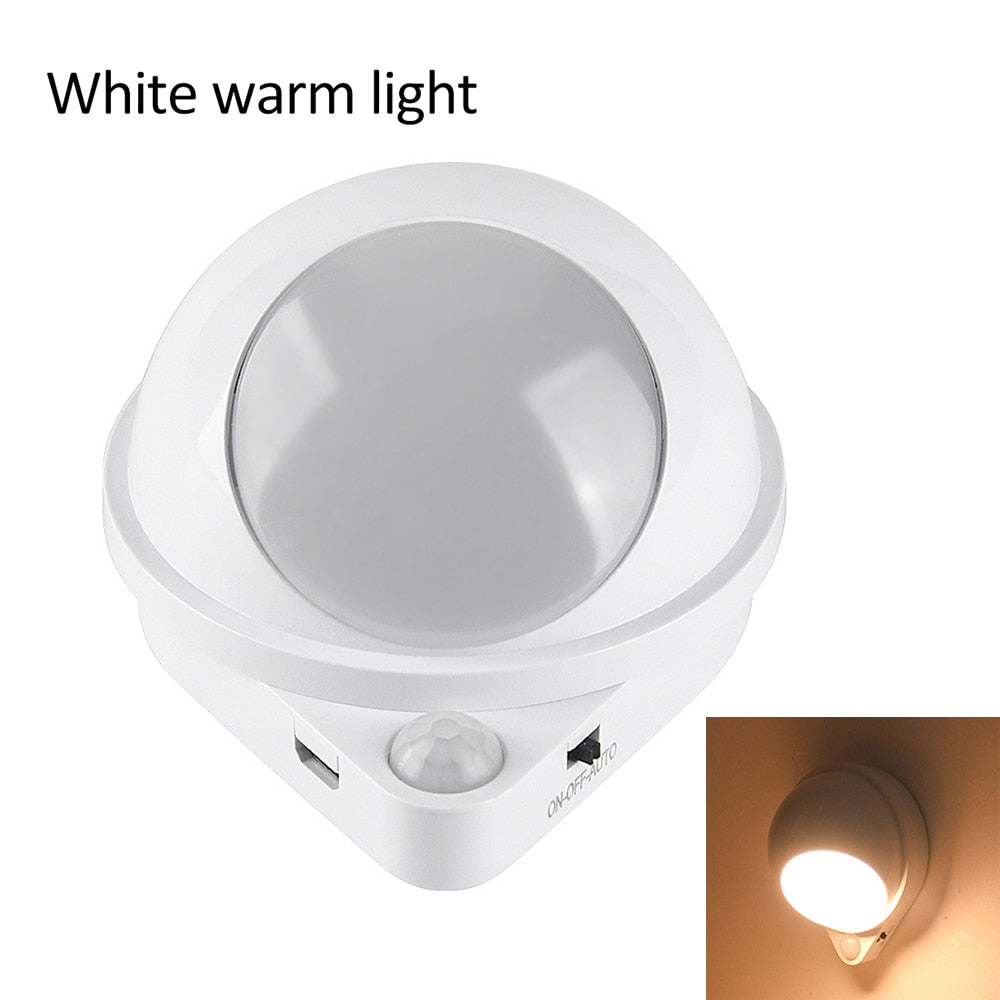 Colorful 360 Spin Water Drop LED Nightlight Lamp