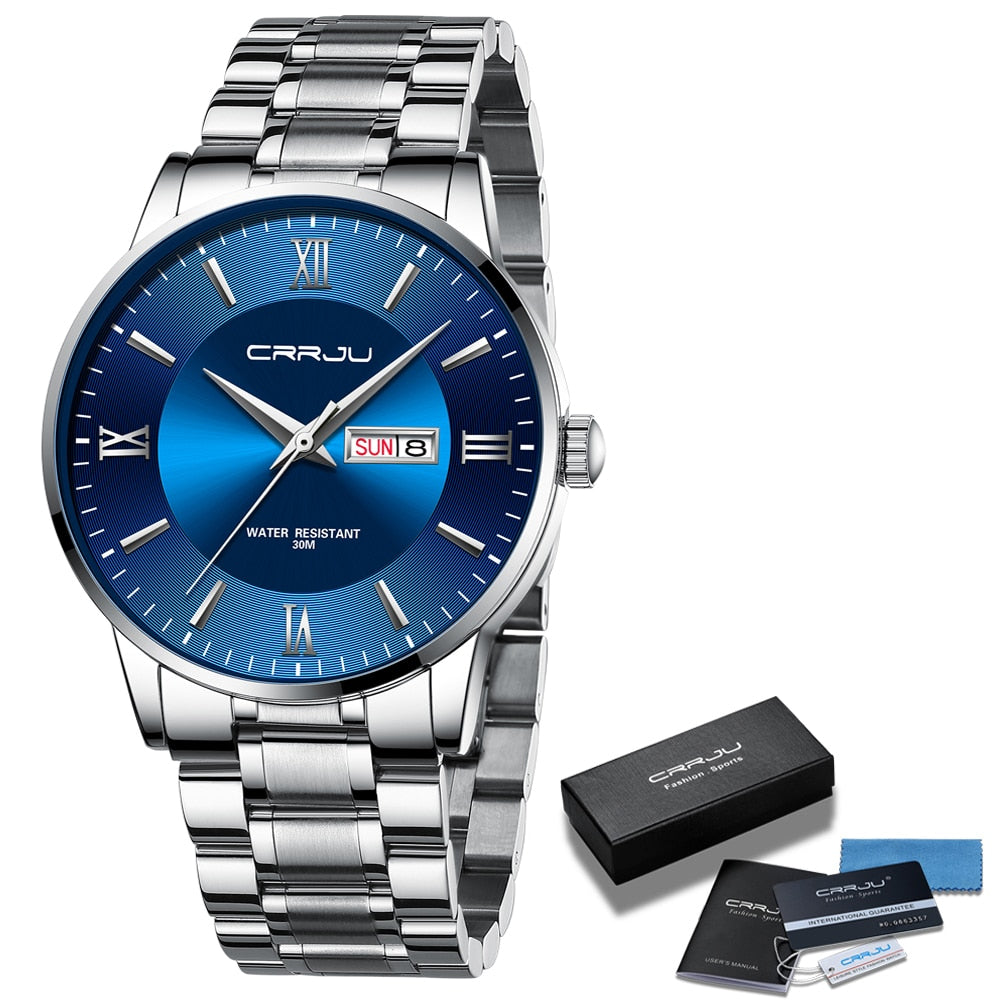 Premium Waterproof Quartz Chronograph Watch