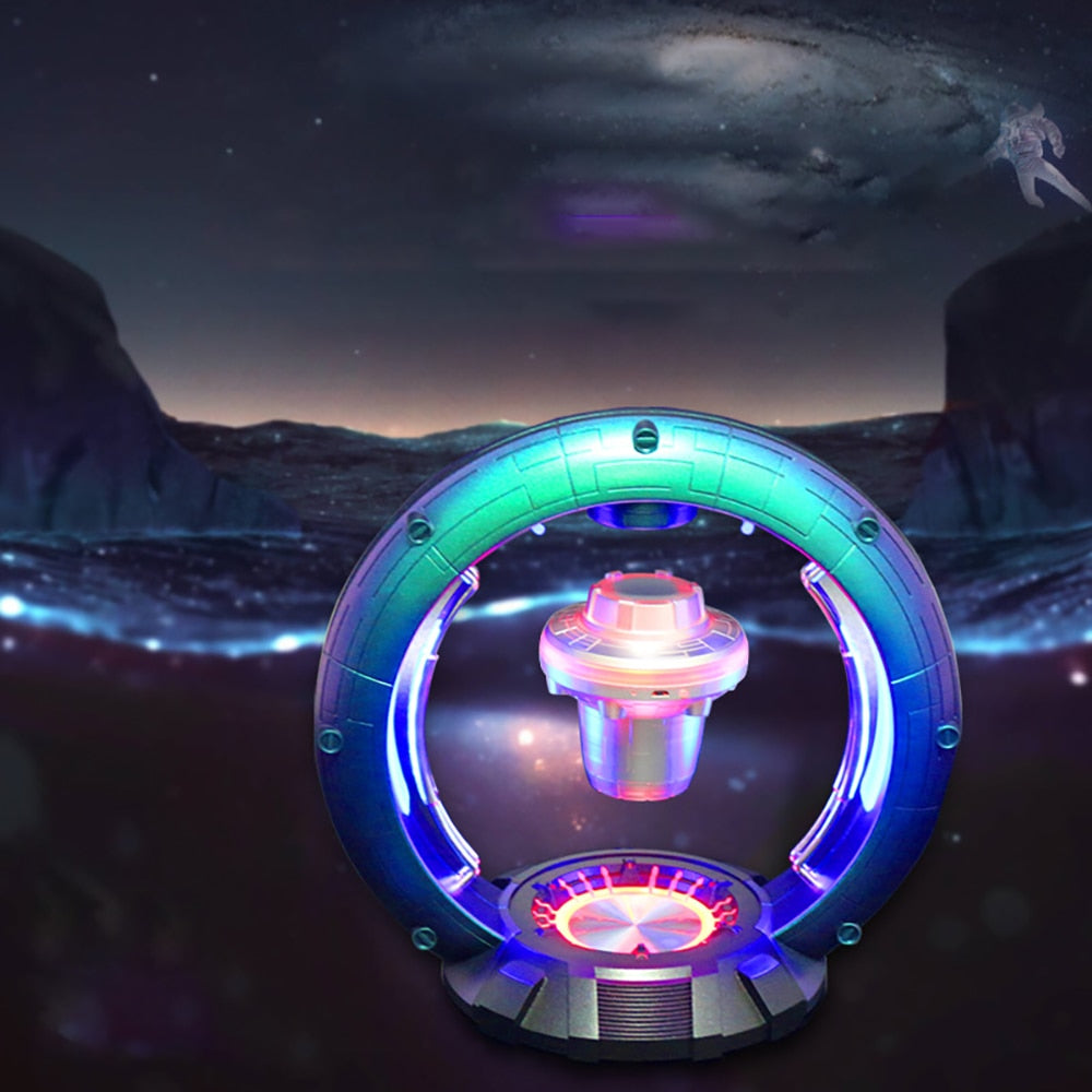 Floating LED Space Lamp Speaker