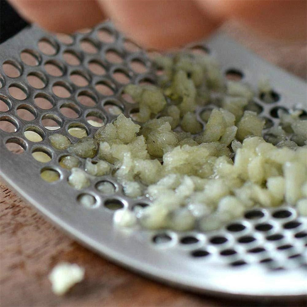Premium Stainless Steel Garlic Crusher