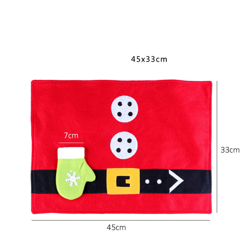 Funny Christmas Santa Table Mats