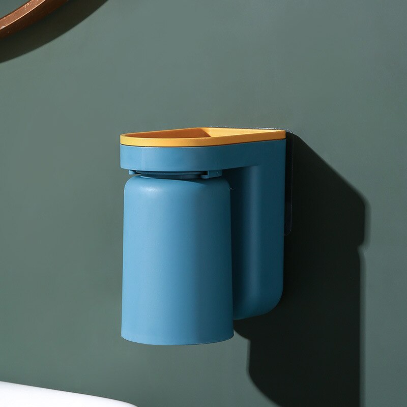 Adhesive Bathroom Toothbrush Wall Mount Holder - Fesara