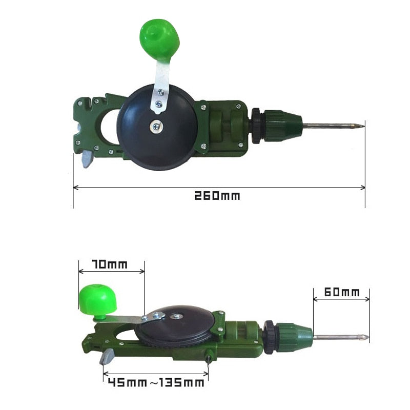 Manual Wood Hand Drill Kit