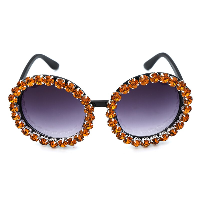 Big Round Fashion Designer Shades