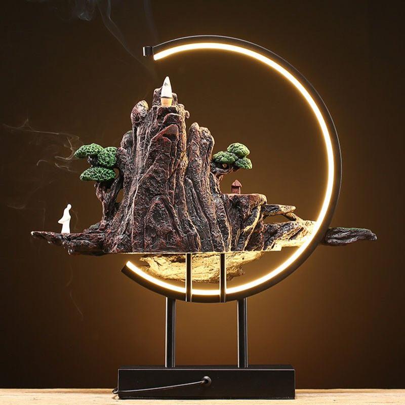 Fesara | Incense Lamp with Serene Nature Scene