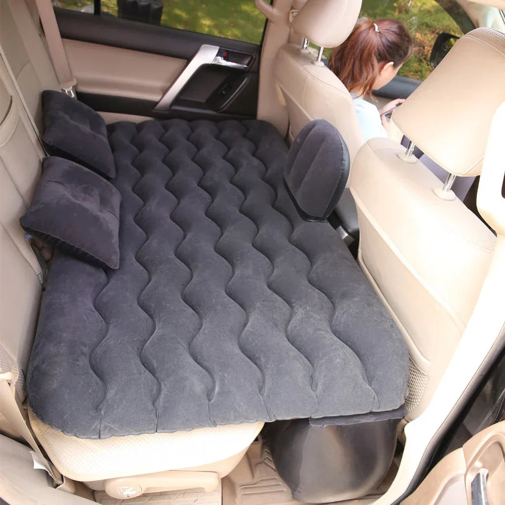 Portable Car Air Bed with Pillow & Repair Kit