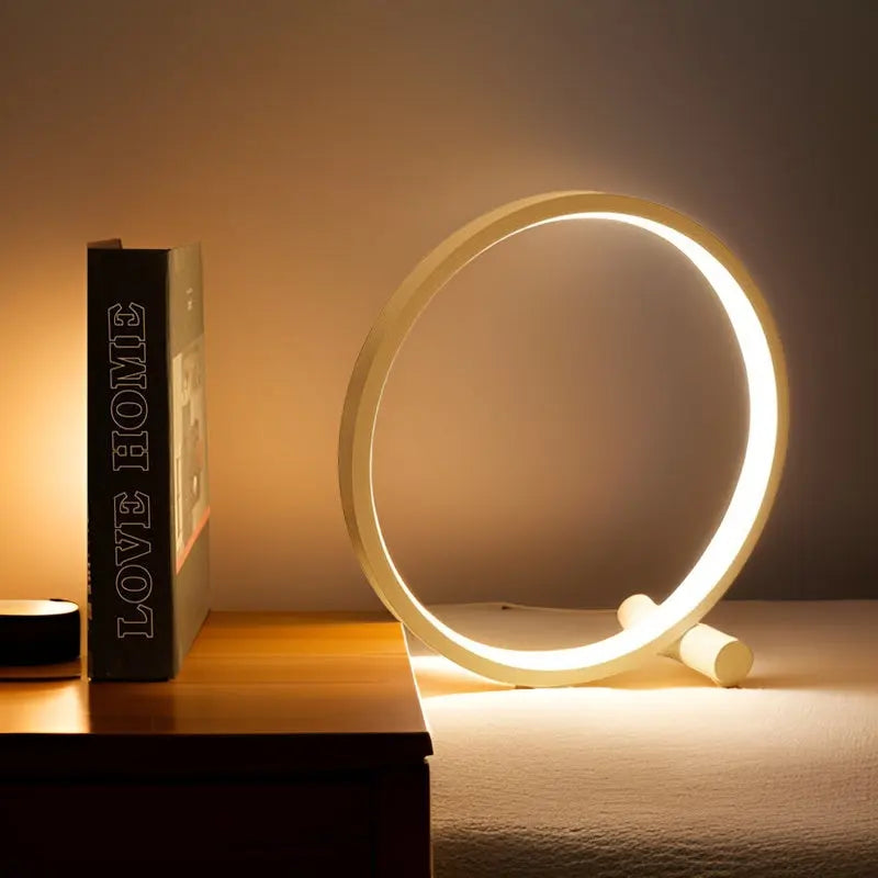 Stylish Round LED Desk Lamp