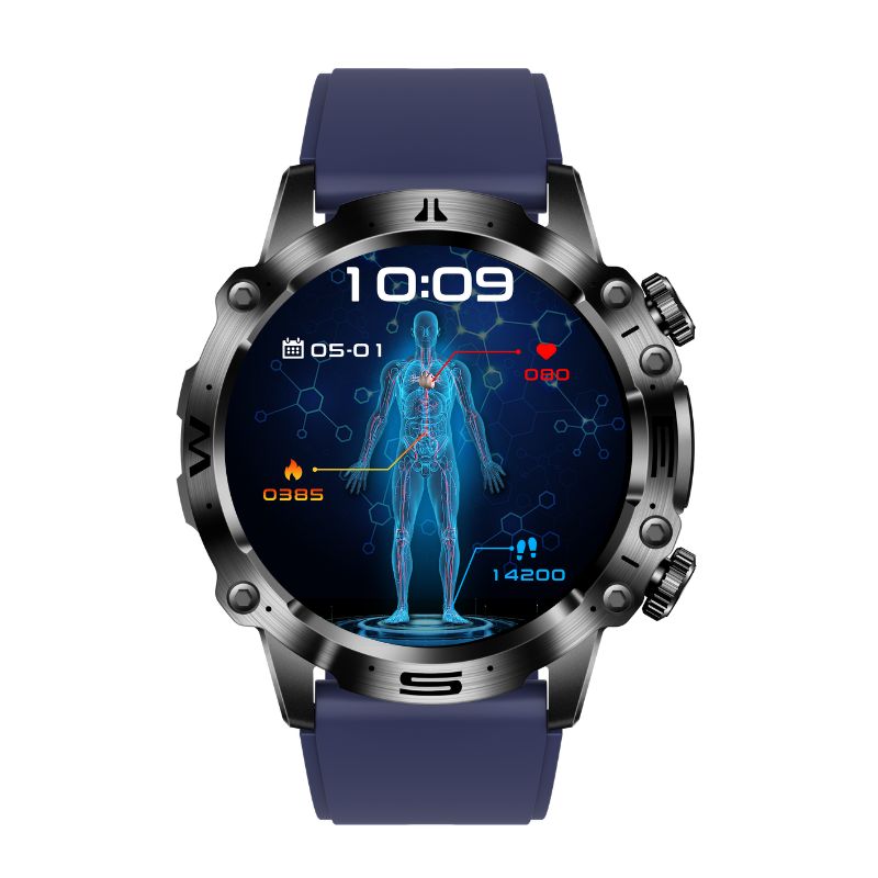 Advanced Fitness Smartwatch | Heart Rate, BP, Health Tracker