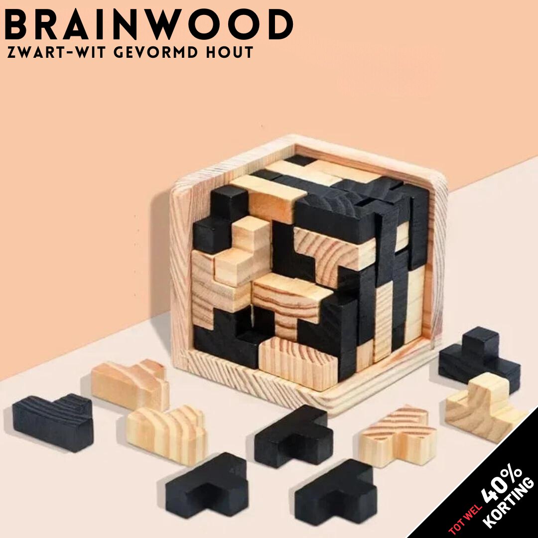 Natural Wood Stacking Game for Kids and Adults