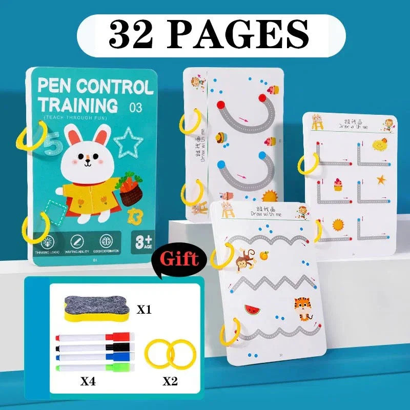 Fesara Pen Control Practice Workbook