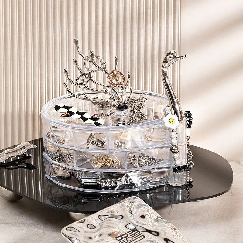 Luxury Jewelry Storage Box Organizer