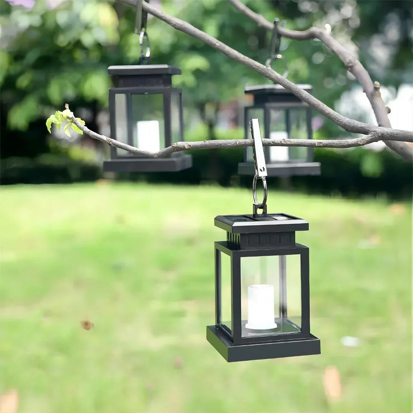 Luxury Outdoor Garden Lantern – Weather-Resistant Hanging Lantern Light for Patios and Terraces-3