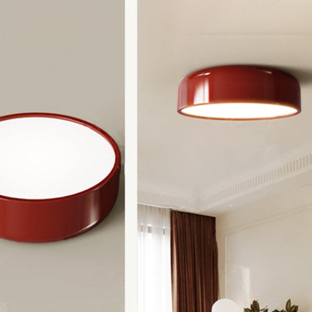 Contemporary Dimmable Round Ceiling Lamp