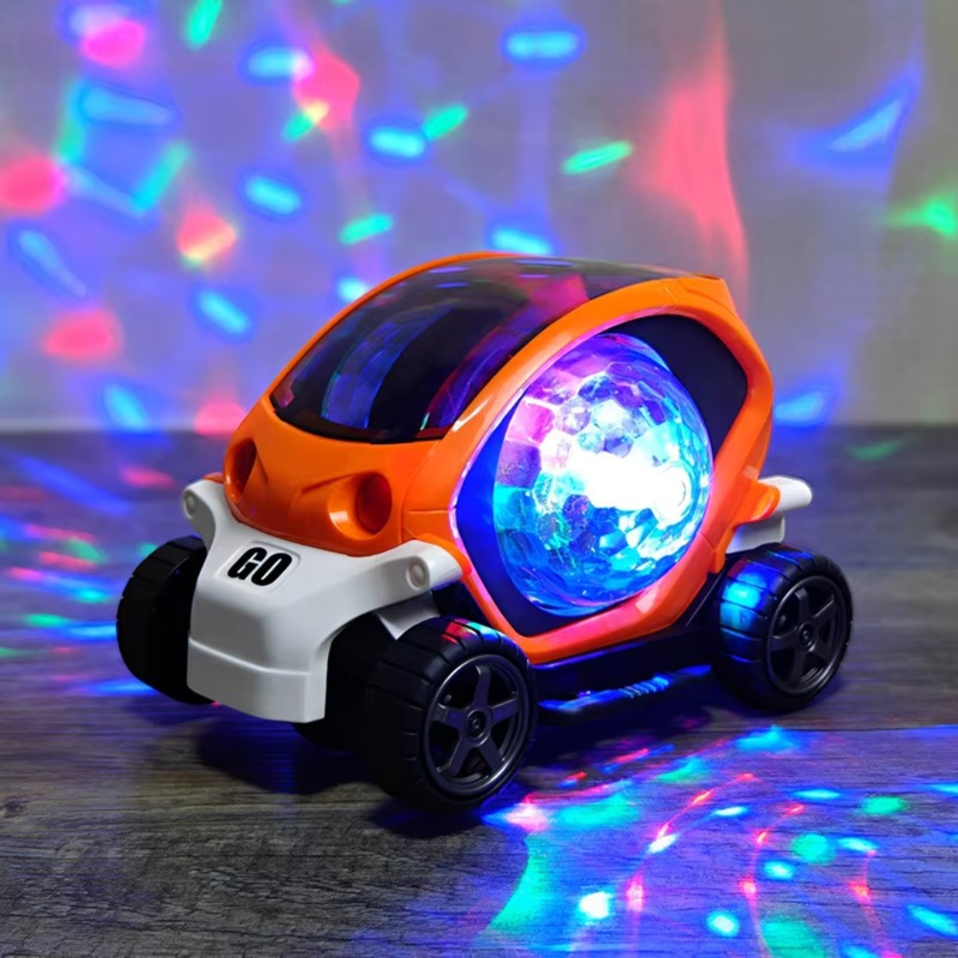 Glowing 360° Remote Control Music Car