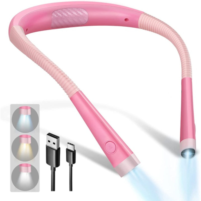 LumaFlex | Adjustable Ergonomic LED Neck Reading Lamp with Rechargeable Battery 8
