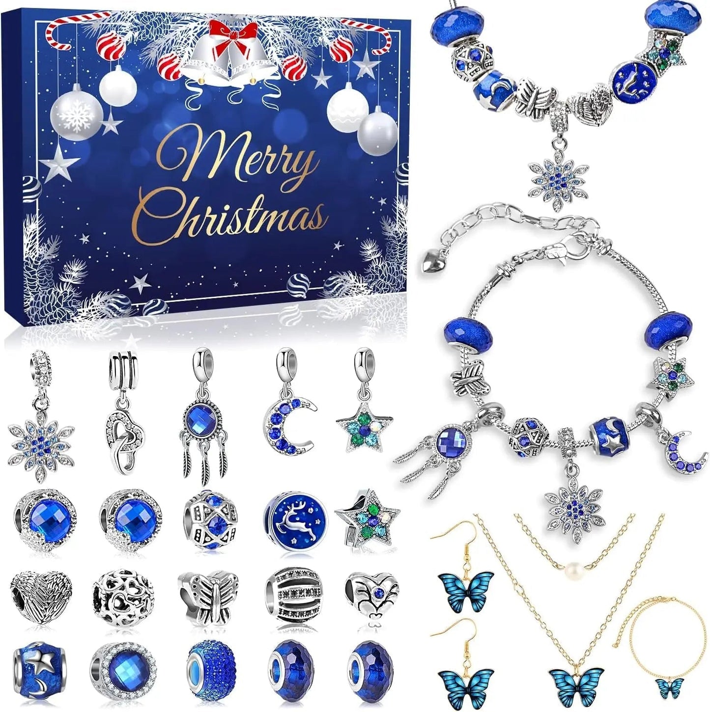 LuxuriaGift | Elegant Luxury Gold Advent Calendar with 24 Surprising Treats 10