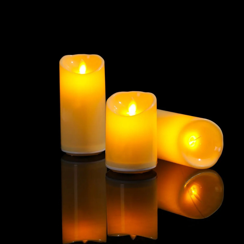 Warm Ambient Table Candle - Fesara