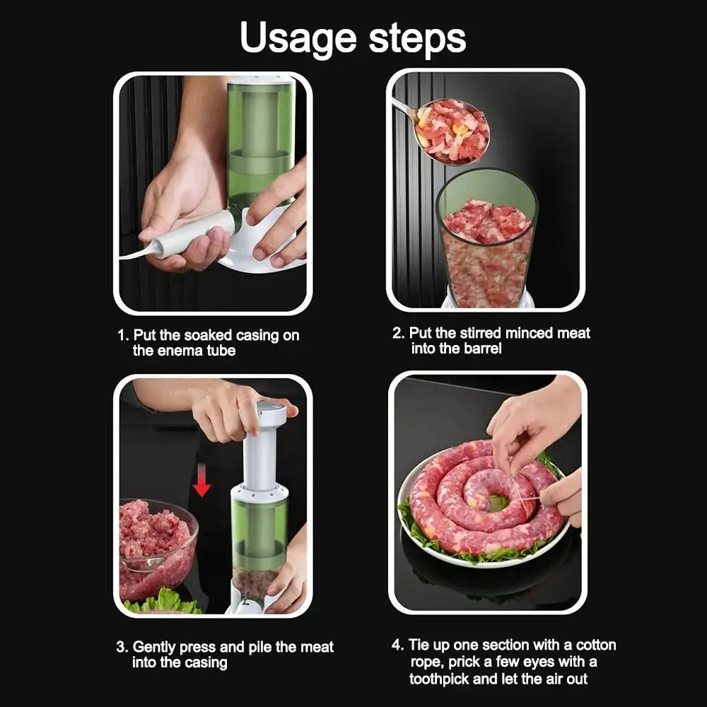 Easy Use Sausage Filling Machine - Manual & Compact