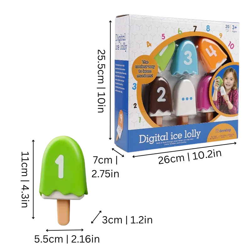 Fun Kids Counting Ice Cream Game