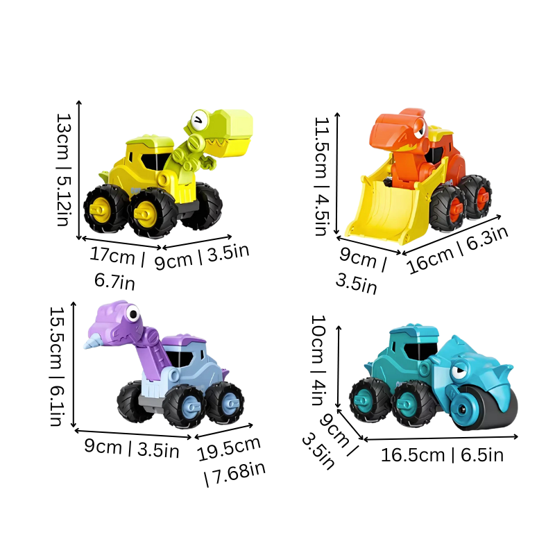 Colorful Kids Dinosaur Backpack
