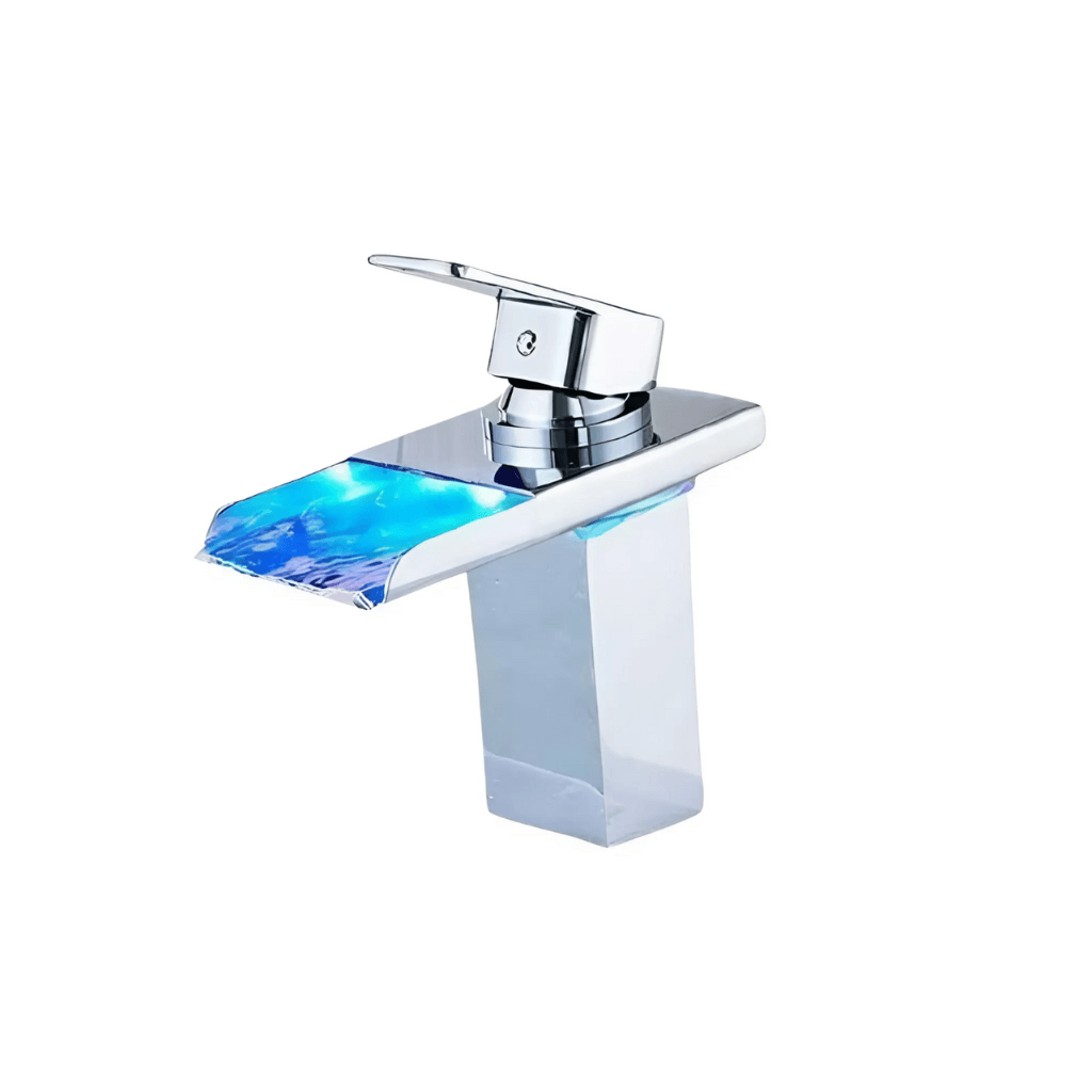 Modern LED Waterfall Bathroom Faucet