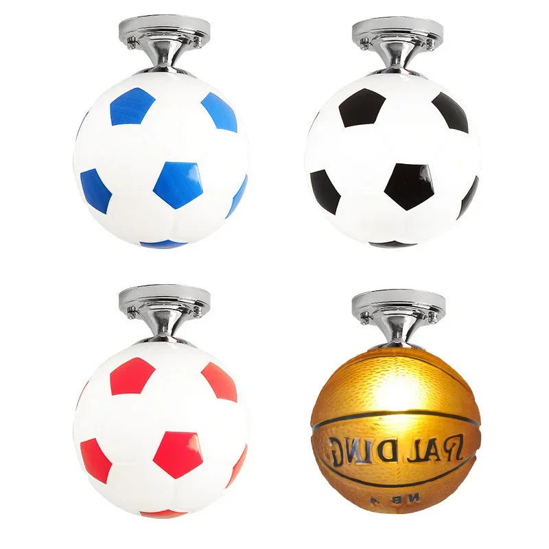 Fun LED Sports Ceiling Lamp