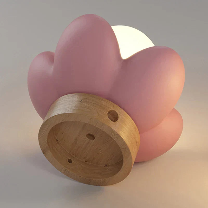 Soft Floral LED Wall Lamp