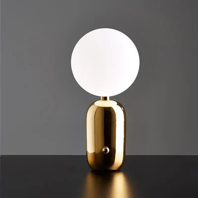 Elegant Nordic Glass Table Lamp