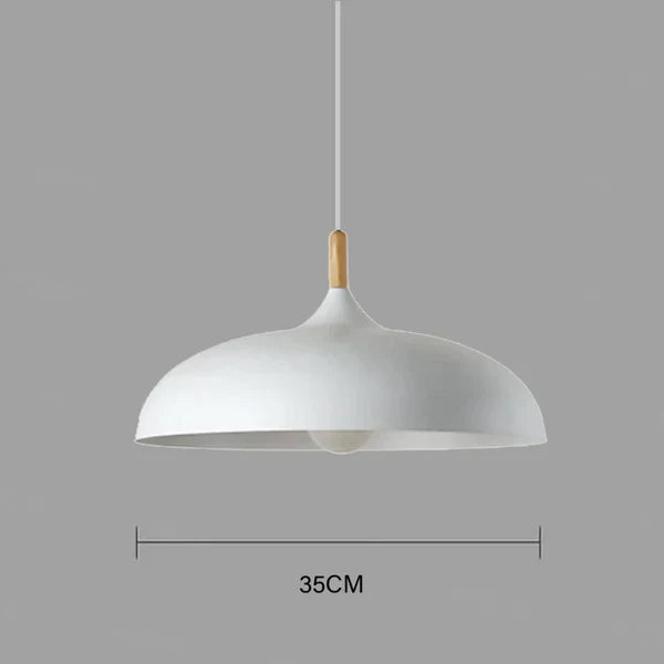 Natural Wood Ceiling Lamp