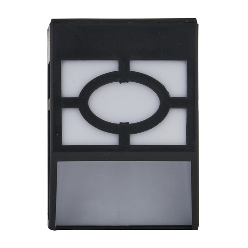 Zen Outdoor Solar Powered Wall Lamp