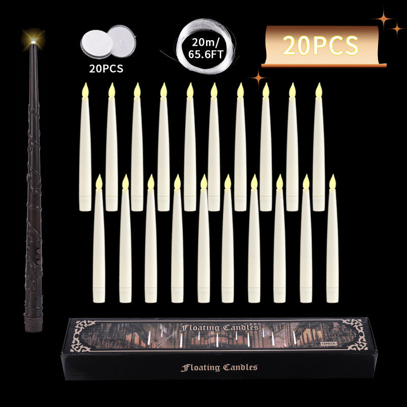 Whimsical LED Candles With Remote