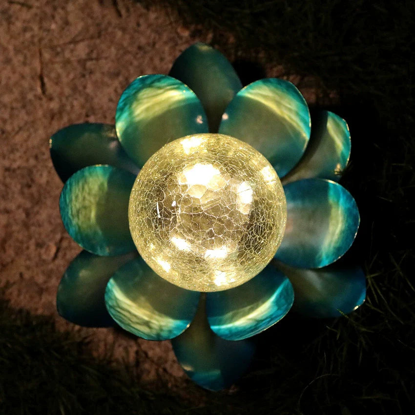 Colorful Outdoor Solar Pathway Lamp