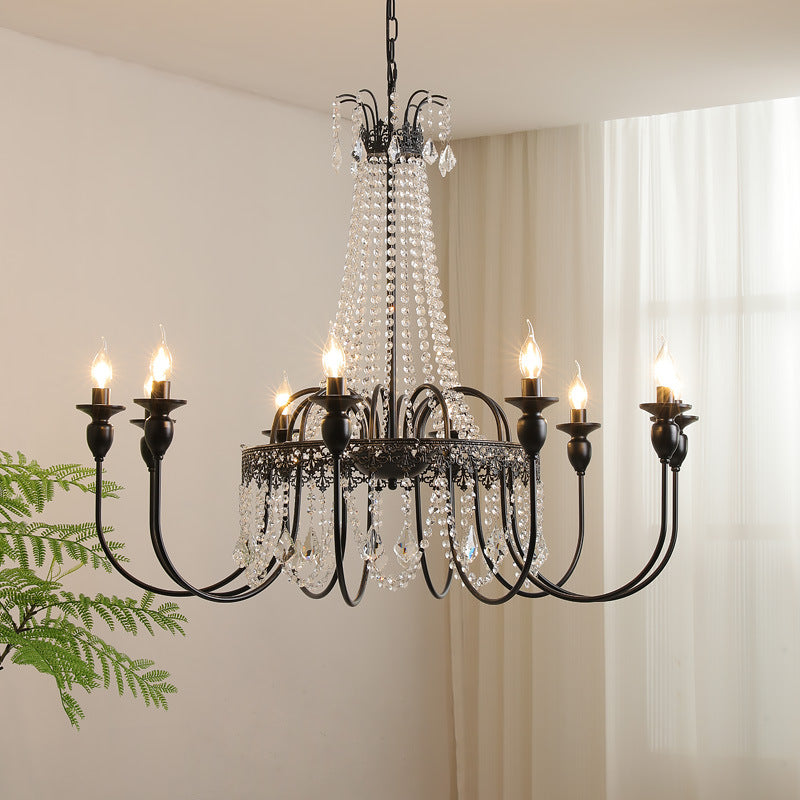 Luxurious Glass Chandelier for Bedroom