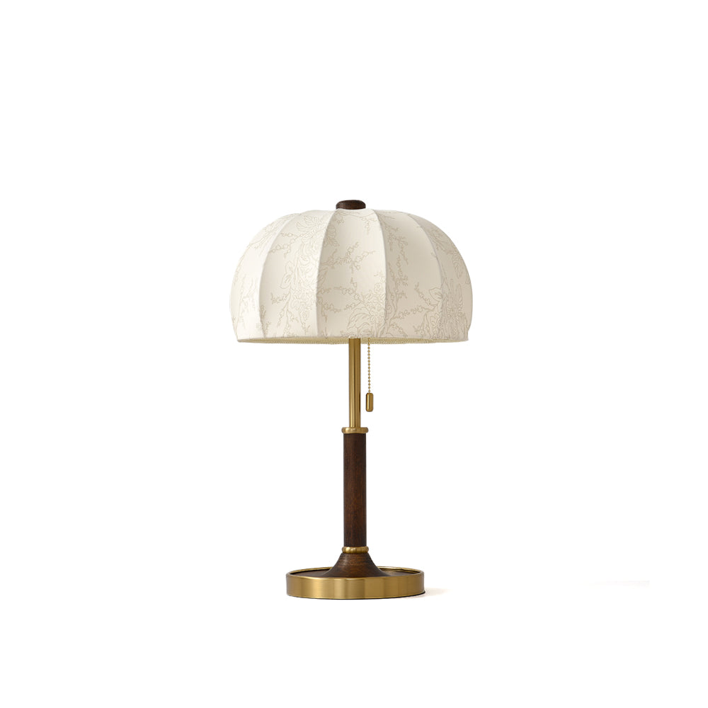Elegant Table Lamp with Modern Fabric Shade