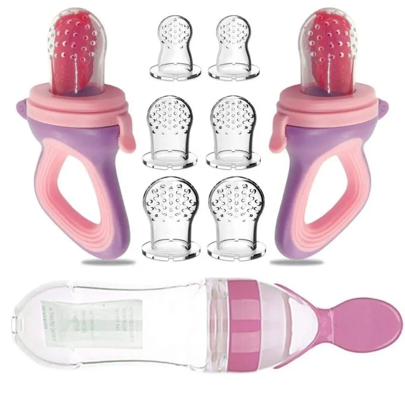 Silicone Baby Pacifier Set