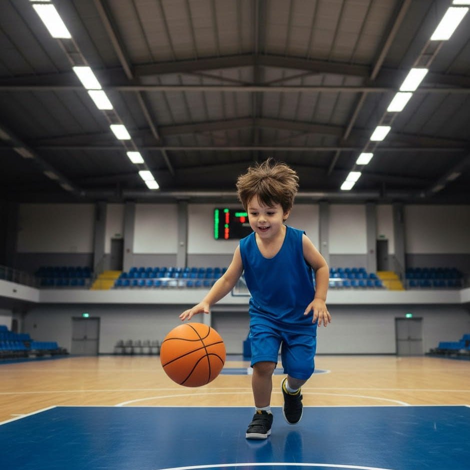 QuietBounce | Soft Foam Indoor Basketball for Discreet Training Sessions 5